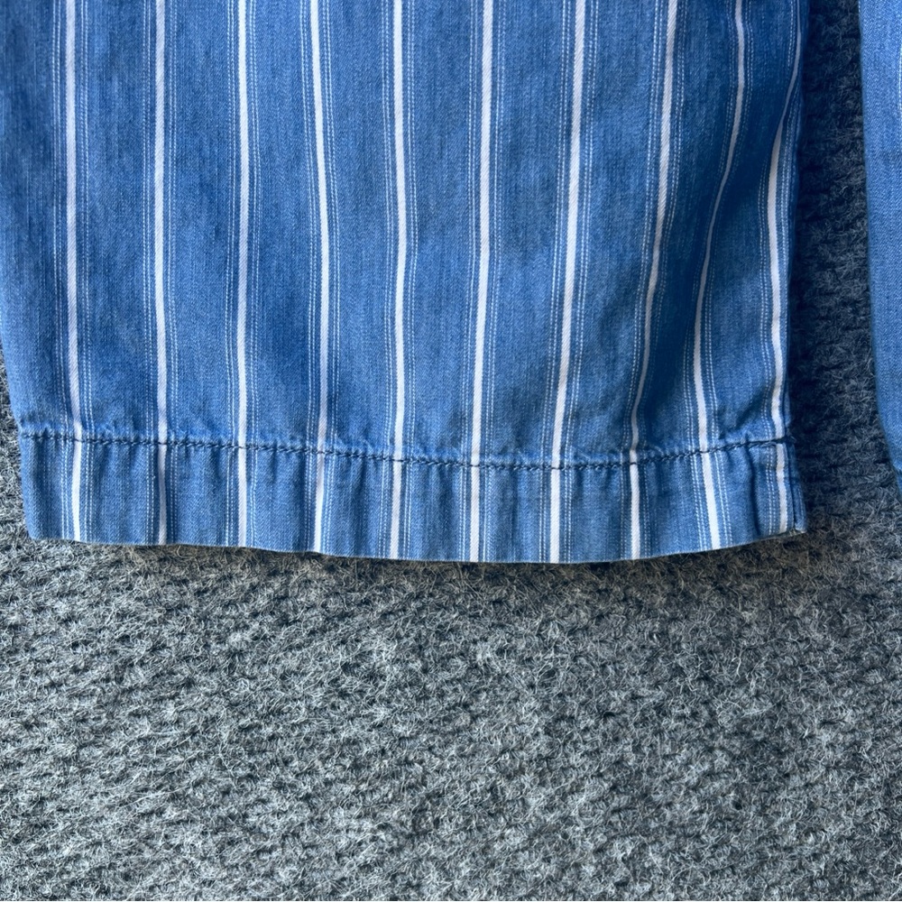 American Eagle Outfitters Blue Striped Pants - Picture 5 of 7